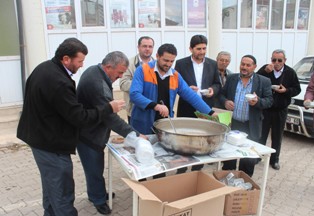 Derbent'te 5 bin kişiye aşure ikramı