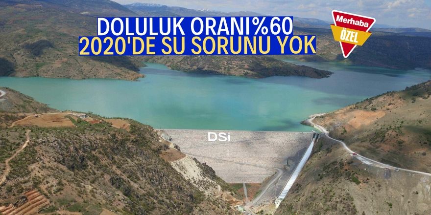 2020'de su problemi yok