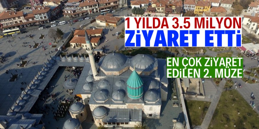 Mevlana Müzesi 2. oldu