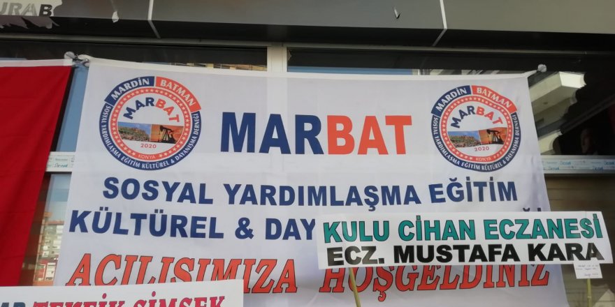 MARBAT Derneği dualarla açıldı