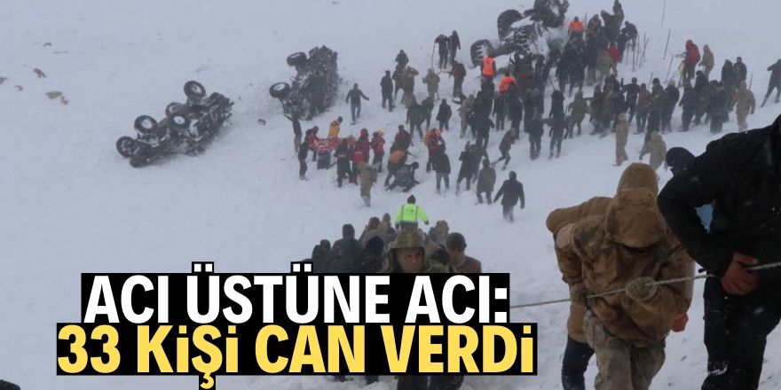 İki faciada 33 kişi can verdi