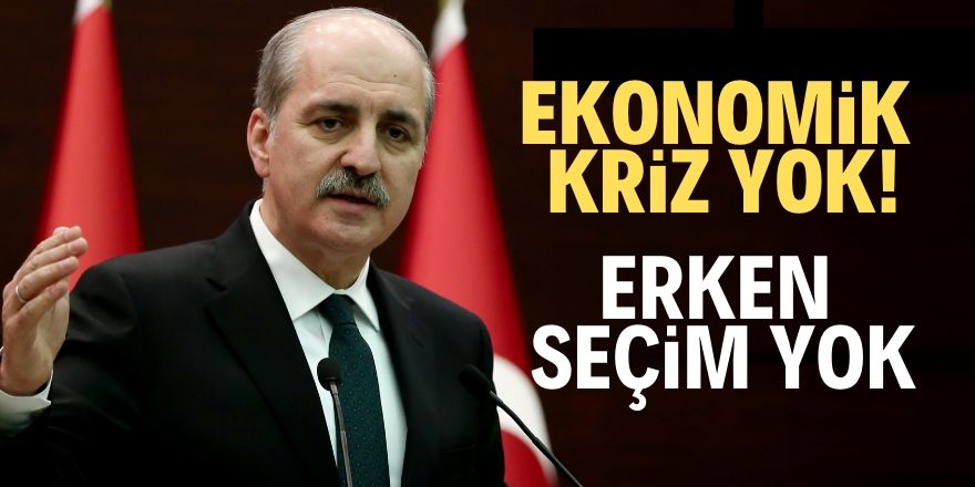 AK Parti'den erken seçim çıkışına cevap!