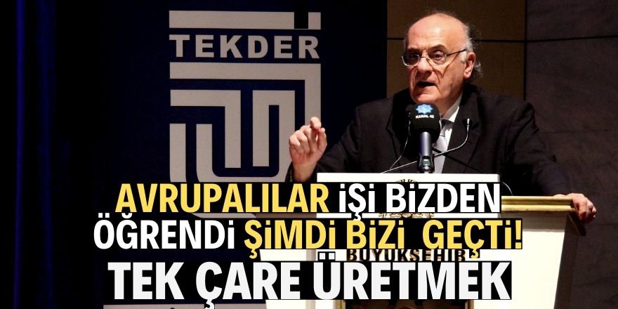 Prof. Dr. Sencer İmer," Güçlü olmak için üretmeliyiz"