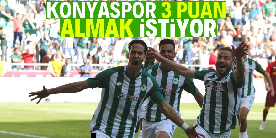 Konyaspor’da ‘3’ puan umudu
