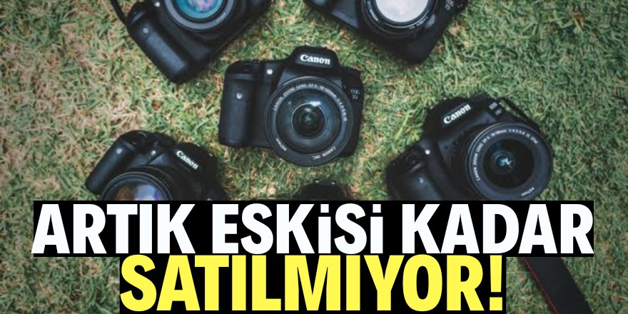 Akıllı telefonlar, fotoğraf makinesi satışlarını vurdu