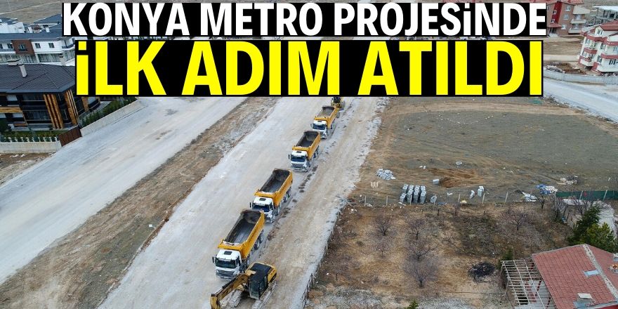 Konya'da metro mesaisi başladı