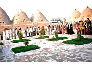 Tarihi İlçe Harran'daki Defile Göz Kamaştırdı