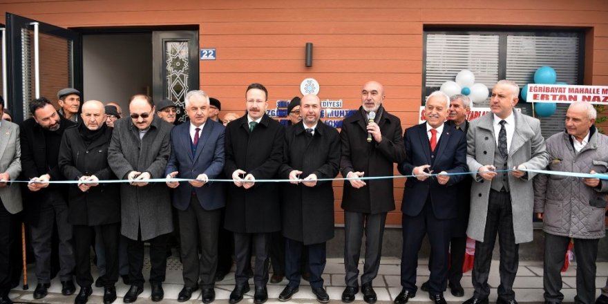 Selçuklu’da Malazgirt Mahallesi Emekliler Lokali ve Muhtarlık Ofisi açıldı