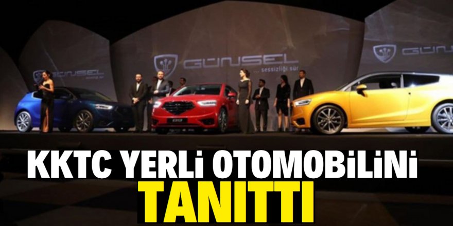 KKTC ilk yerli otomobilini tanıttı: TOGG'dan önce yollarda olacak