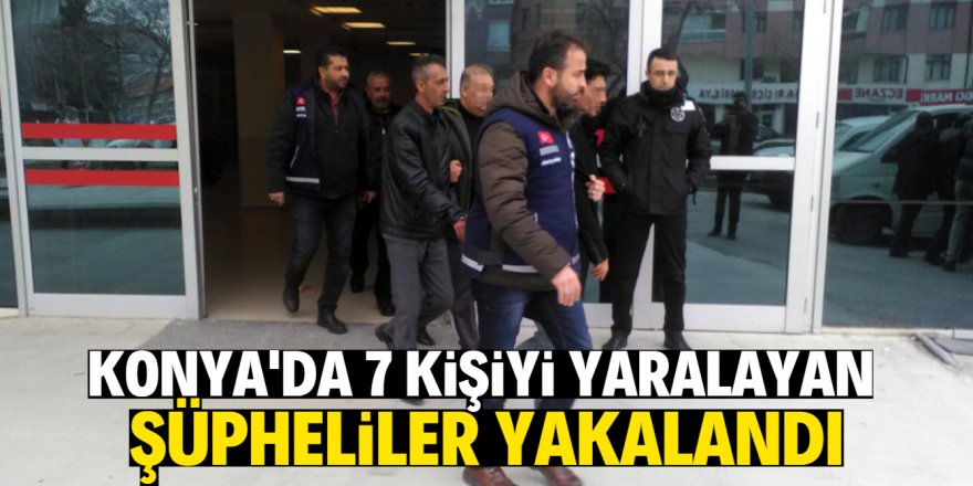 Hesap kavgasında 7 kişiyi yaralayan şüpheliler yakalandı