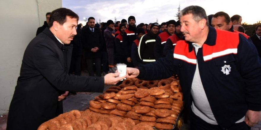 Başkan Kılca belediye personeliyle bir araya geldi