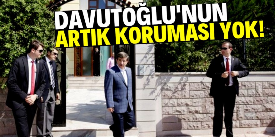 Davutoğlu'nun Konya'daki evinin koruma kararı kaldırıldı