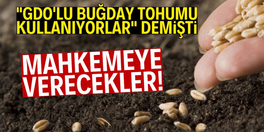 Tohumcular çileden çıktı: Karatay'ı mahkemeye verecekler