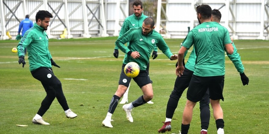 Konyaspor’da Kasımpaşa maçı hazırlıklarını sürdürüyor