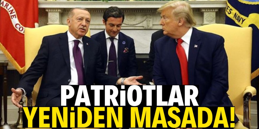 Trump: Erdoğan ile Patriotları görüşüyoruz