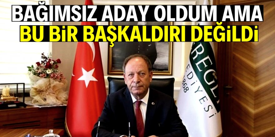 Oprukçu: "Erdoğan ve Bahçeli'ye başkaldırmadım"