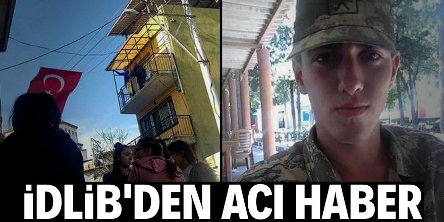 Acı haber şehidin ailesine verildi