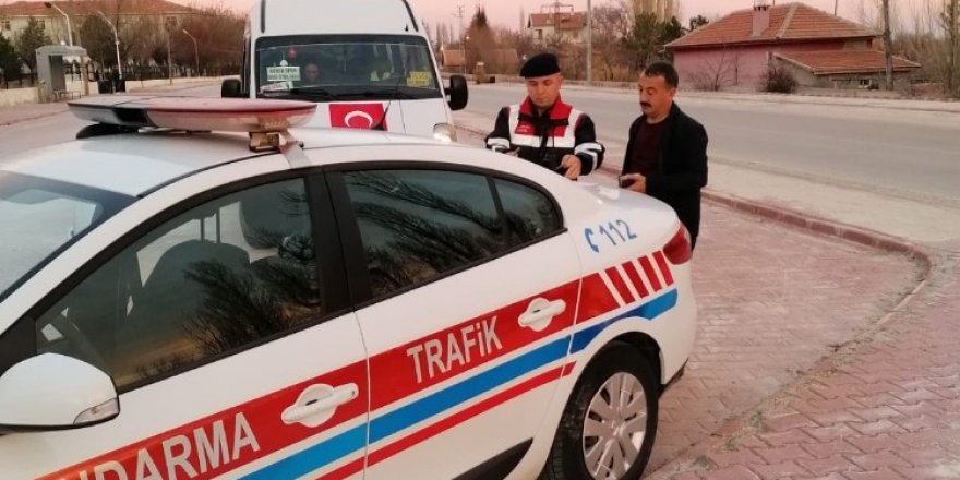 Ereğli’de okul servislerine denetim