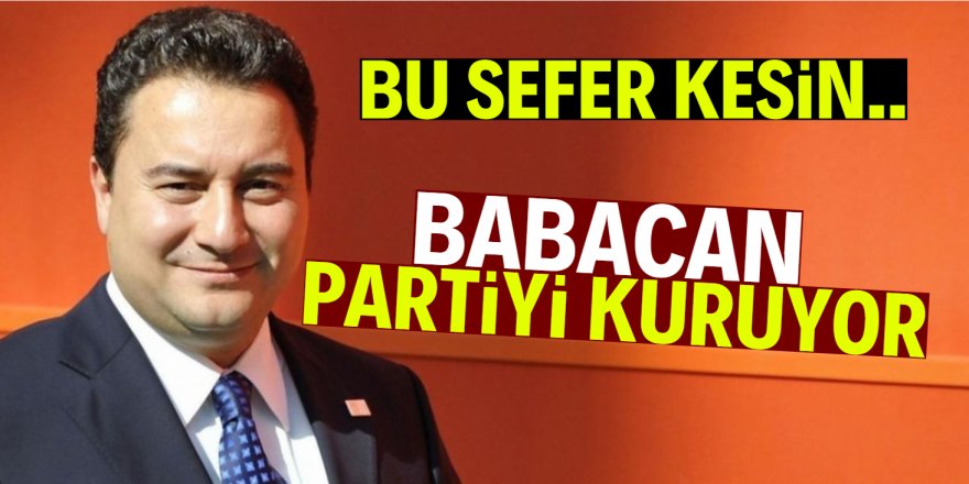 Ali Babacan parti dilekçesini bugün verecek