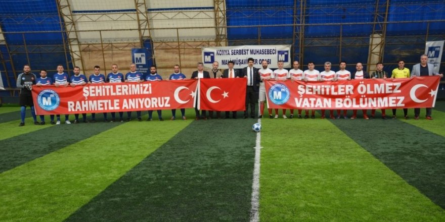 Konya SMMMO halı saha futbol turnuvası sona erdi