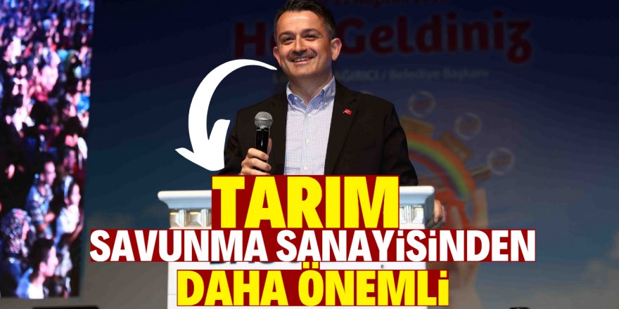 Tarım siyasete alet edilmemeli