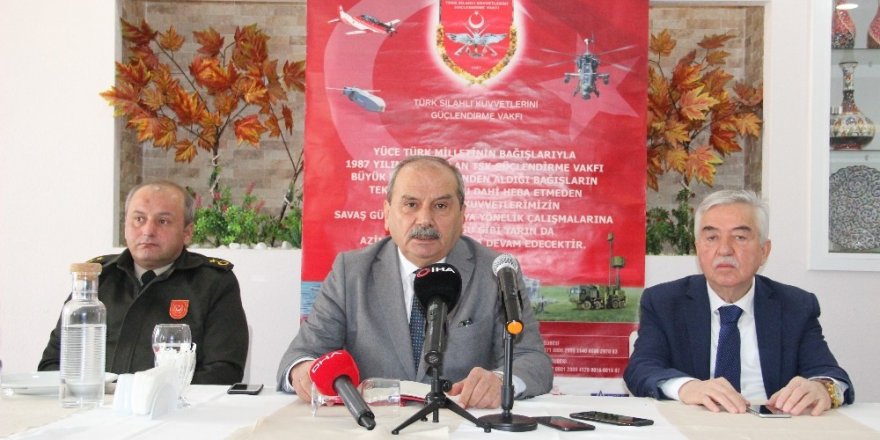 Karaman’da TSK Güçlendirme Vakfı’na destek kampanyası