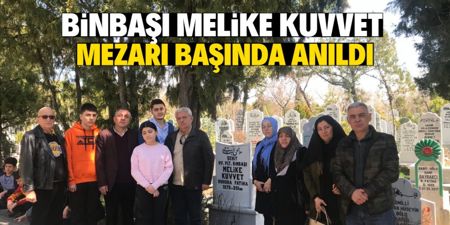 Melike Kuvvet dualarla anıldı