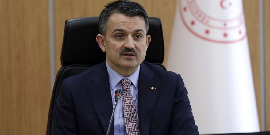 Bakan Pakdemirli: Temel gıda ürünlerinin üretim, stok ve tedarik zincirinde sıkıntı yok