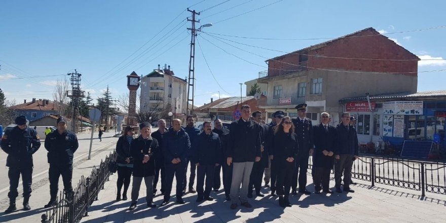 Hüyük’te Çanakkale Şehitleri anıldı