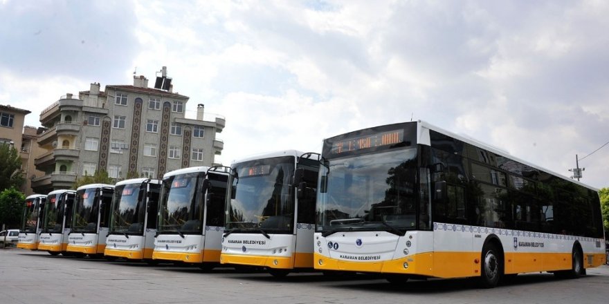 Karaman’da sağlık çalışanları belediye otobüslerine ücretsiz binecek