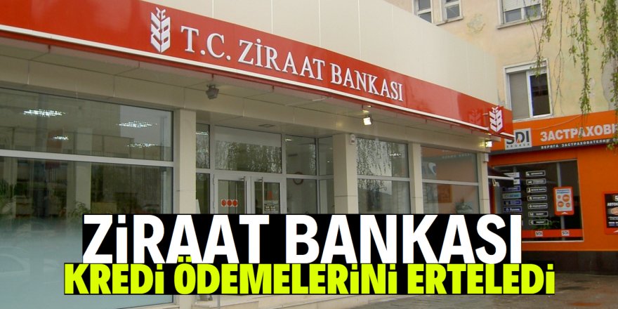 Ziraat Bankası'ndan yeni karar