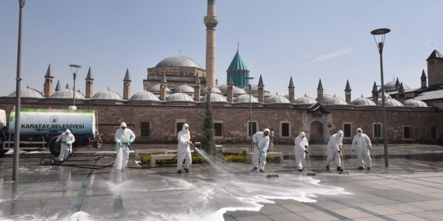 Karatay’da salgınla mücadele sürüyor