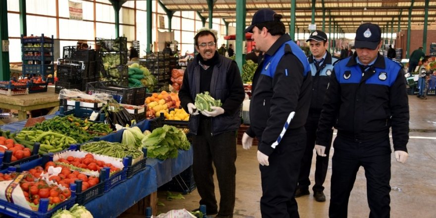 Karatay’da pazar yerlerinde denetim