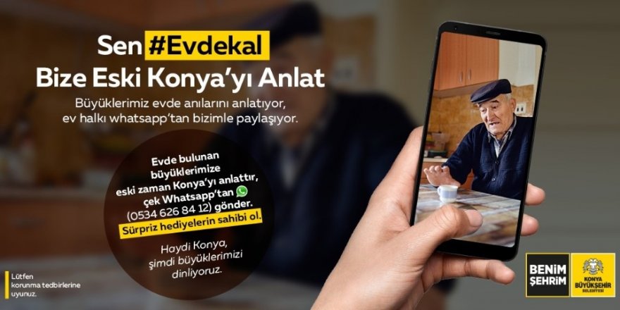 Evde kalıp eski Konya'yı anlatacaklar