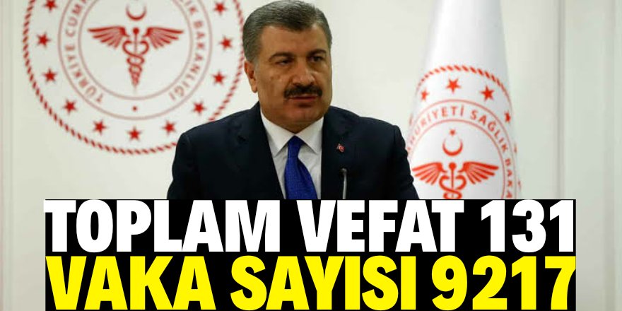 Bakan Koca, "1815 yeni tanı var"