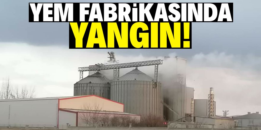 Ereğli'de fabrika yangını!