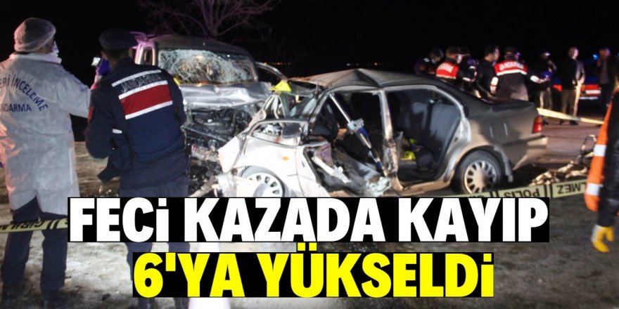 Konya’da trafik kazasında ölenlerin sayısı 6’ya yükseldi