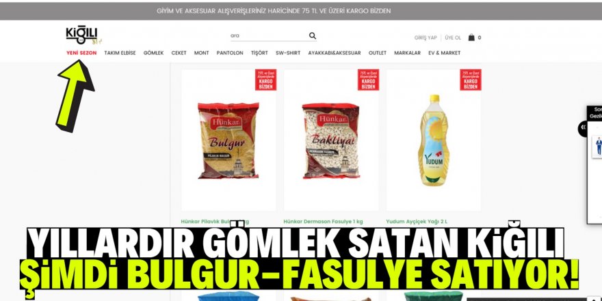 Kiğılı gıda işine el attı!