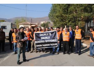 Kara Yolu İşçileri Yargıtay Kararlarının Hayata Geçirilmesini İstedi