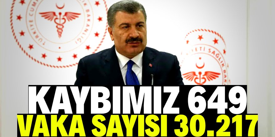 Bakan Koca son durumu paylaştı