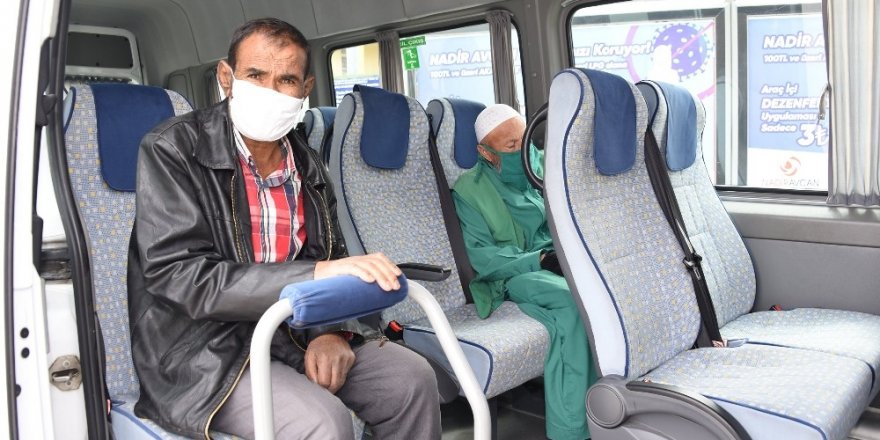 Konya'da diyaliz hastalarının ulaşım sorunu çözüldü