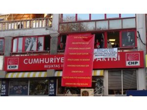 Chp Beşiktaş İlçe Başkanlığı'nda İşçi Eylemi