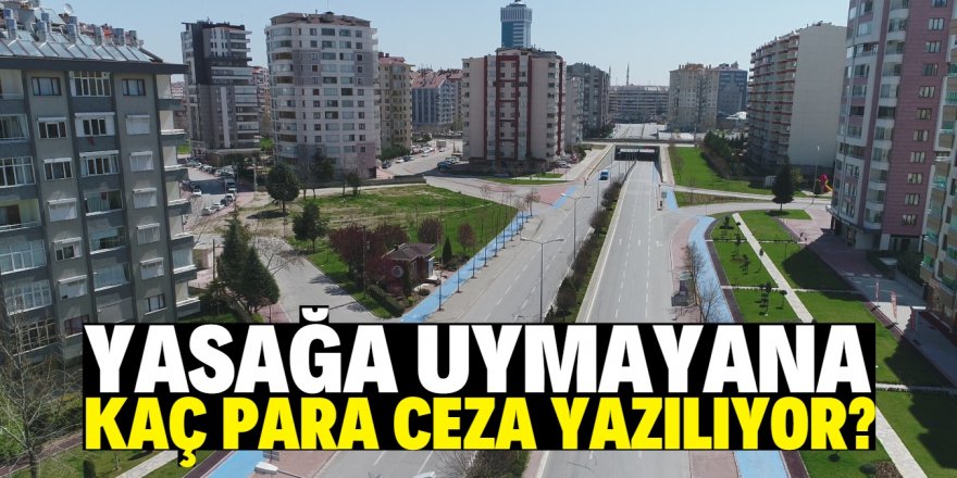 Sokağa çıkma yasağı cezası ne kadar?