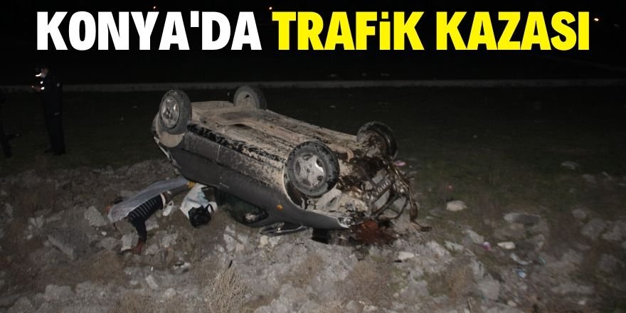 Kontrolden çıkan otomobil takla attı: 1 ölü