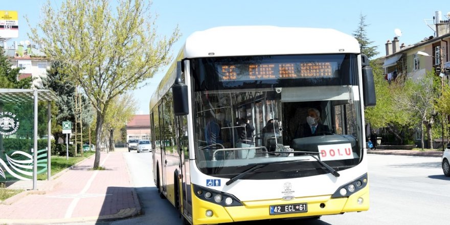 Konya toplu ulaşımda örnek oldu