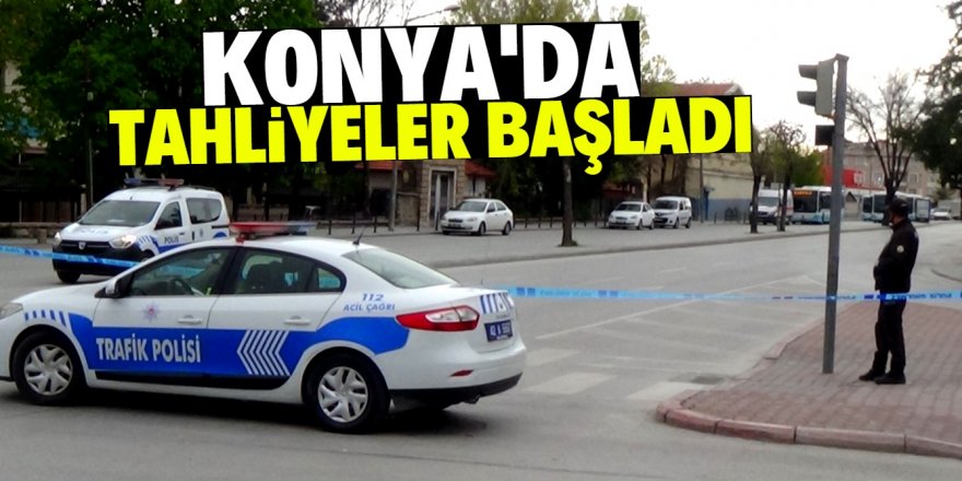 Konya’da cezaevinden tahliyeler başladı