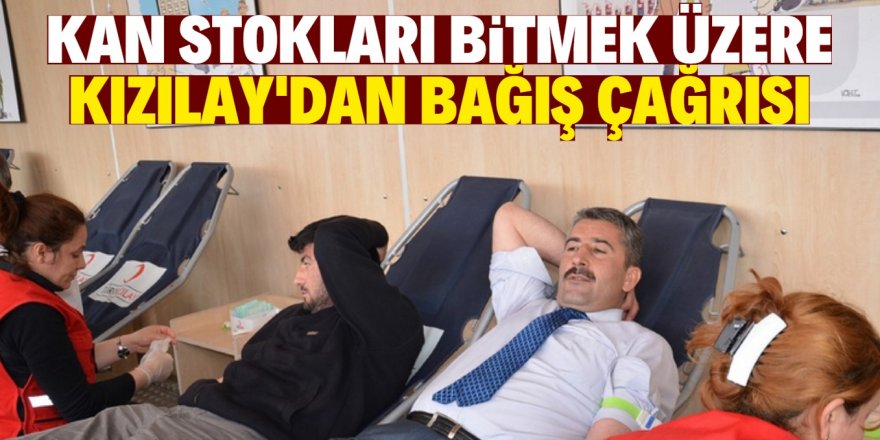 Kızılay'dan acil çağrı! Kan bağışı durma noktasında