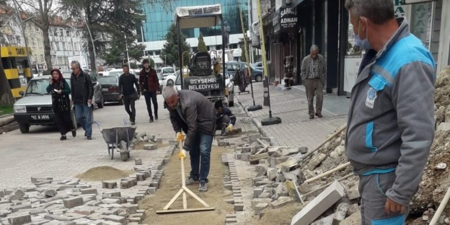 Beyşehir’de bakım onarım çalışmaları sürüyor