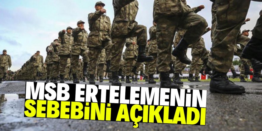 Celp ve terhis ertelenmesine yönelik kritik açıklama!