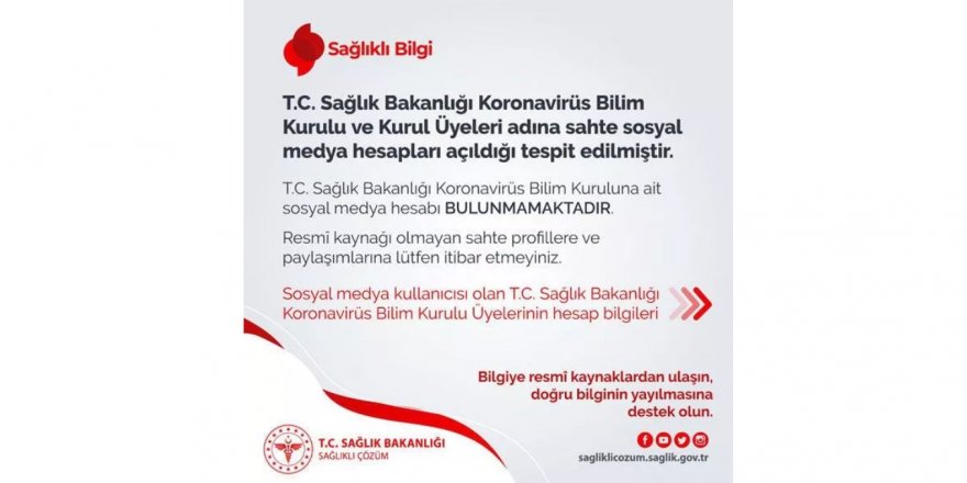 Sağlık Bakanlığı'ndan önemli uyarı: İtibar etmeyin!